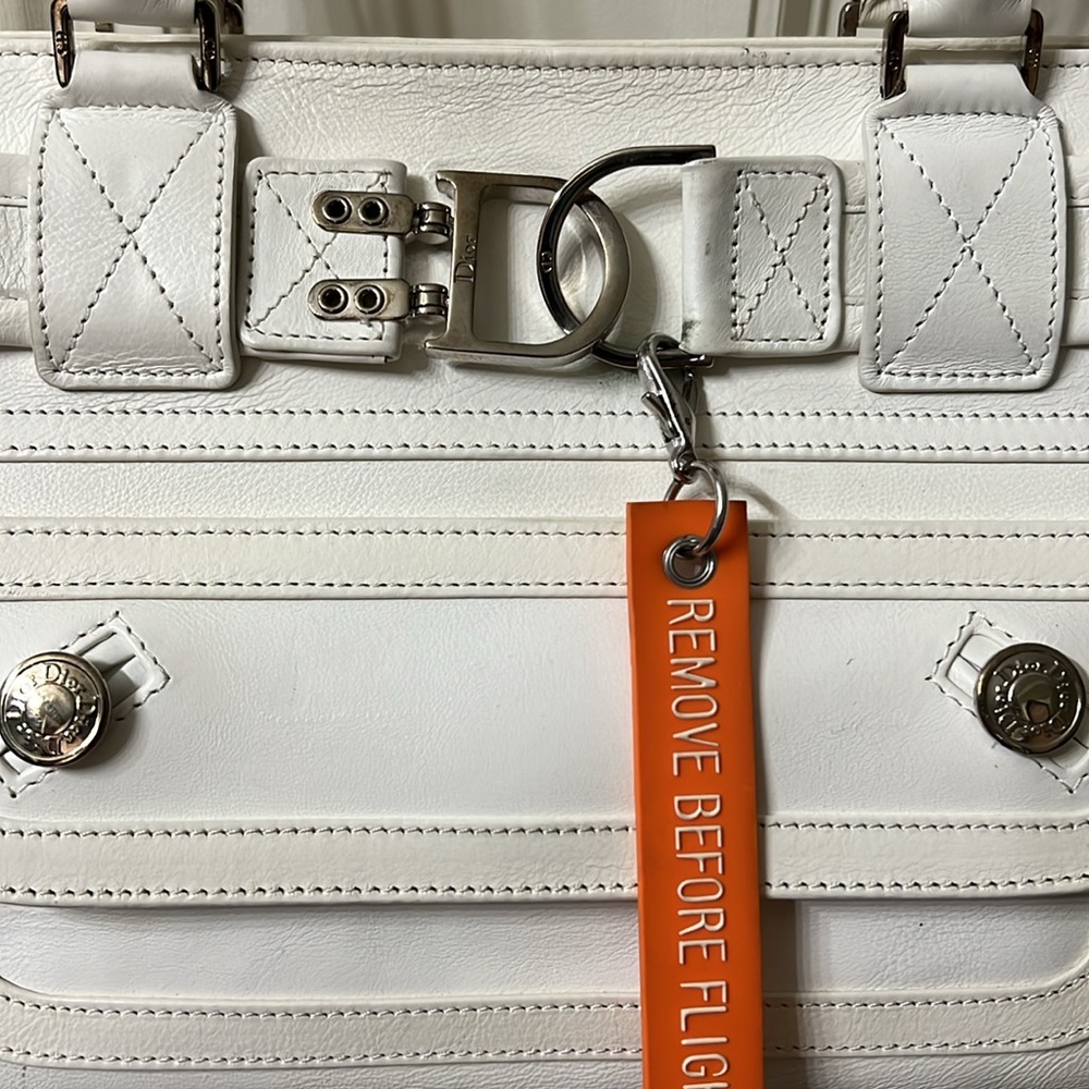 FLASH SALE🔥🔥EXCELLENT CONDITION💕BEAUTIFUL💗 VINTAGE CHRISTIAN DIOR FLIGHT BAG💗💗💗 - Picture 2 of 16